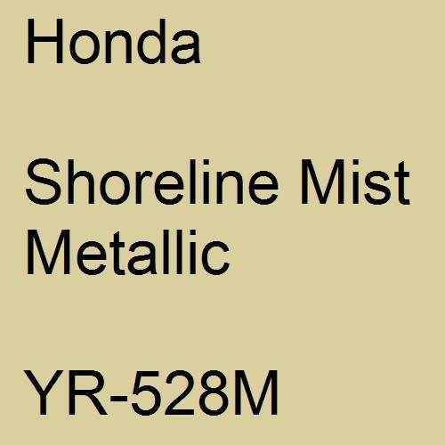 Honda, Shoreline Mist Metallic, YR-528M.